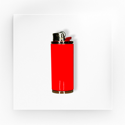 patent leather lighter case (lg)